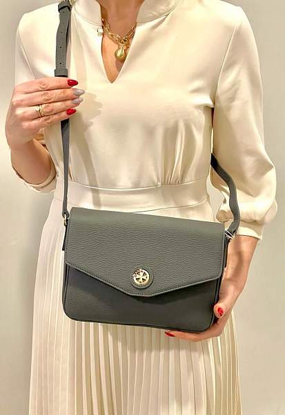 Сумка кросс-боди NARVIN 9810-Polo Grey Vasheron, Артикул: 9810-Polo Grey фото №1