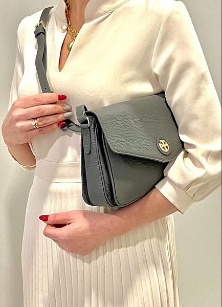 Сумка кросс-боди NARVIN 9810-Polo Grey Vasheron, Артикул: 9810-Polo Grey фото №1