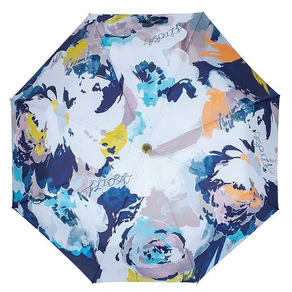 Зонт женский синий Flioraj 16101 FJ Flioraj, Артикул: 16101 FJ фото №1
