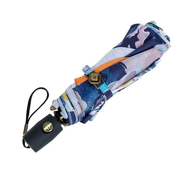 Зонт женский синий Flioraj 16101 FJ Flioraj, Артикул: 16101 FJ фото №1