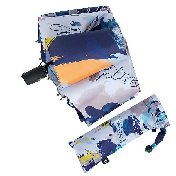 Зонт женский синий Flioraj 16101 FJ Flioraj, Артикул: 16101 FJ фото №1