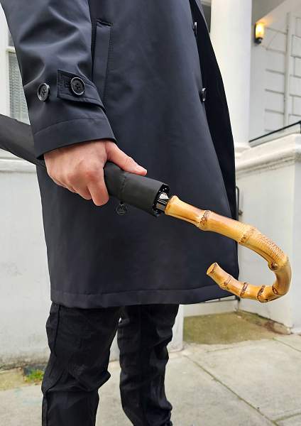 G938-01 Black (Черный) Зонт мужской механика Fulton Fulton, Артикул: G938-01 Black фото №1