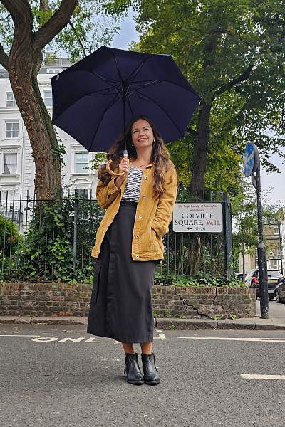 G938-03 Navy (Синий) Зонт мужской механика Fulton Fulton, Артикул: G938-03 Navy фото №1