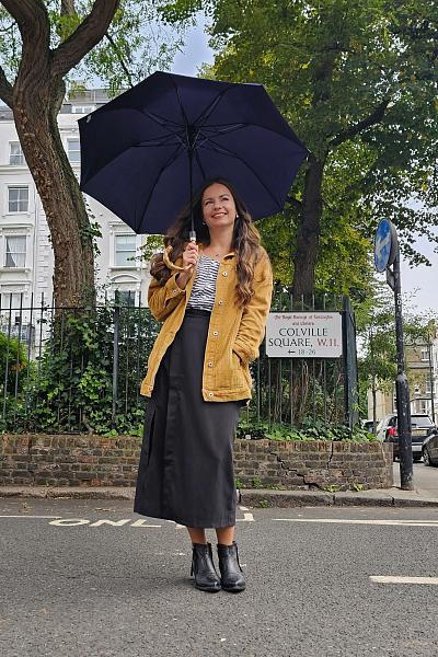 G938-03 Navy (Синий) Зонт мужской механика Fulton Fulton, Артикул: G938-03 Navy фото №1