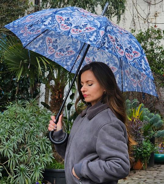 L931-4456 Bluebell (Колокольчик) Зонт женский трость Morris Co Fulton Fulton, Артикул: L931-4456 Bluebell фото №1