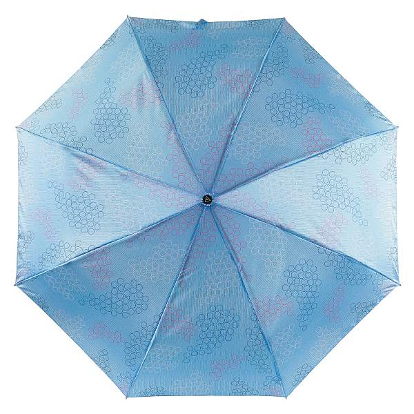 UFS0076-9 Зонт жен. Fabretti, автомат, 3 сложения, сатин Fabretti, Артикул: UFS0076-9 фото №1