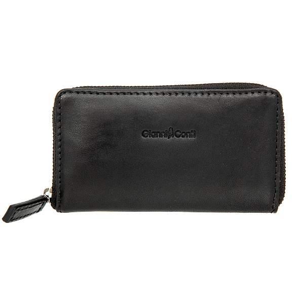 Ключница мужская кожаная Gianni Conti 919725 black Gianni Conti, Артикул: 919725 black фото №1