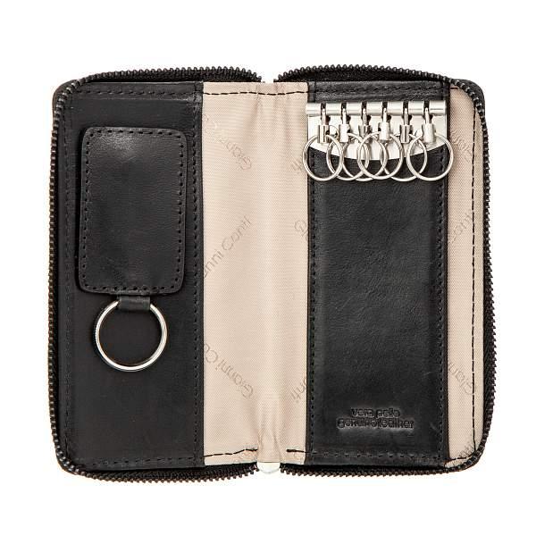 Ключница мужская кожаная Gianni Conti 919725 black Gianni Conti, Артикул: 919725 black фото №1