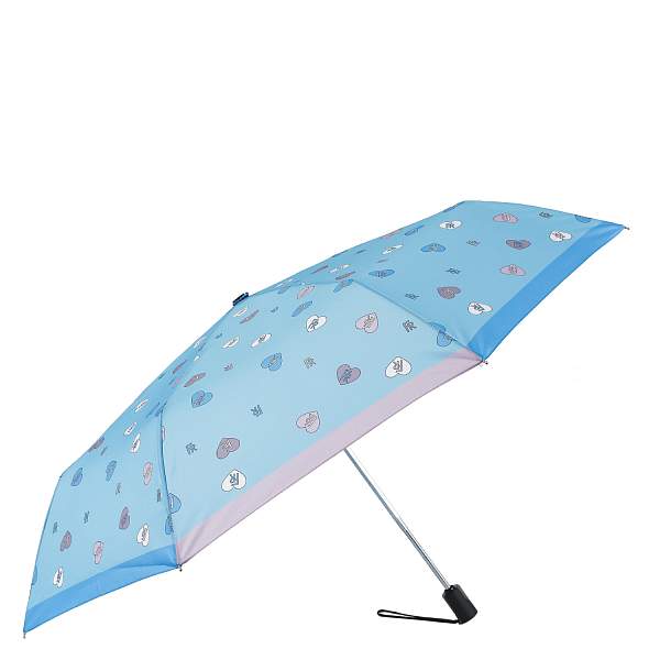 UFLR0021-9 Зонт жен. Fabretti, облегченный автомат, 3 сложения, 'эпонж Fabretti, Артикул: UFLR0021-9 фото №1