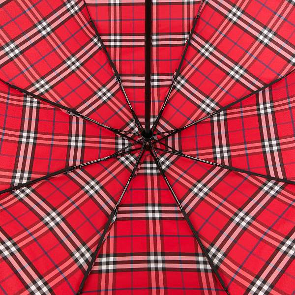 UFQ0017-4 Зонт жен. Fabretti, автомат, 3 сложения, клетка Fabretti, Артикул: UFQ0017-4 фото №1