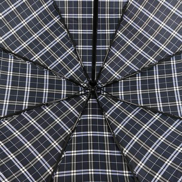 UFQ0019-8 Зонт жен. Fabretti, автомат, 3 сложения, клетка Fabretti, Артикул: UFQ0019-8 фото №1