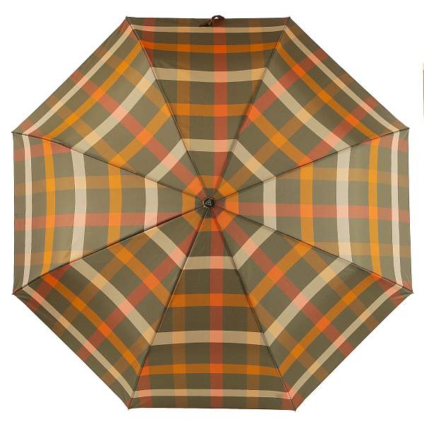 UFQ0023-11 Зонт жен. Fabretti, автомат, 3 сложения, клетка Fabretti, Артикул: UFQ0023-11 фото №1