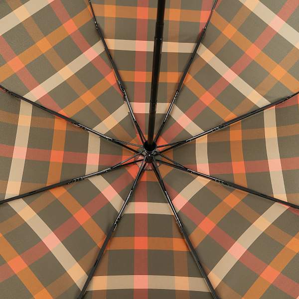 UFQ0023-11 Зонт жен. Fabretti, автомат, 3 сложения, клетка Fabretti, Артикул: UFQ0023-11 фото №1
