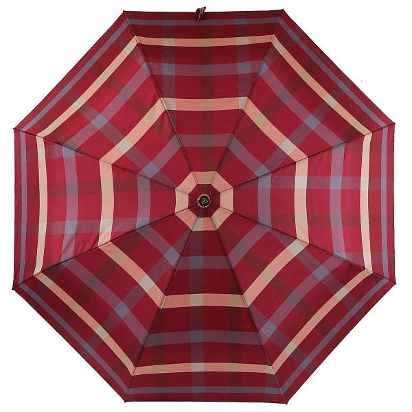 UFQ0024-4 Зонт жен. Fabretti, автомат, 3 сложения, клетка Fabretti, Артикул: UFQ0024-4 фото №1
