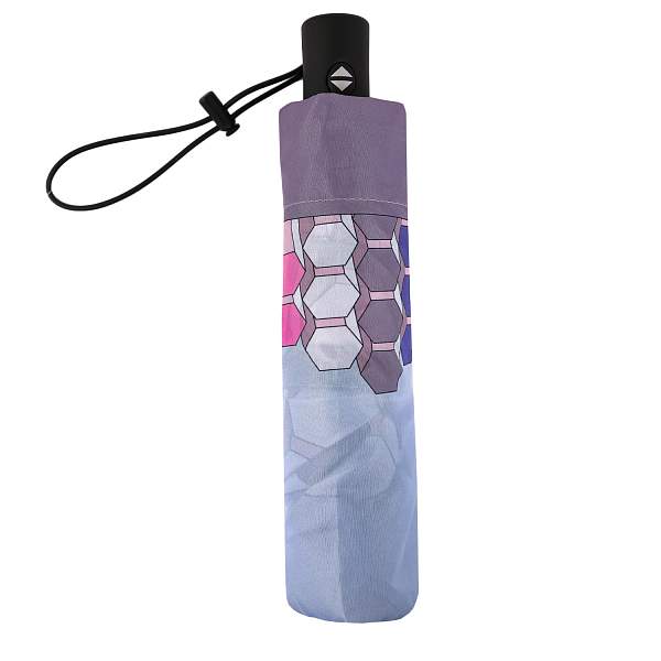 UFR0007-9 Зонт жен. Fabretti, автомат, 3 сложения, эпонж Fabretti, Артикул: UFR0007-9 фото №1