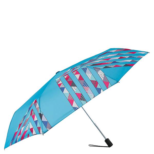 UFLR0020-9 Зонт жен. Fabretti, облегченный автомат, 3 сложения, 'эпонж Fabretti, Артикул: UFLR0020-9 фото №1