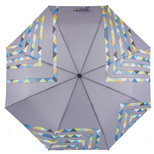 UFLR0020-3 Зонт жен. Fabretti, облегченный автомат, 3 сложения, 'эпонж Fabretti, Артикул: UFLR0020-3 фото №1