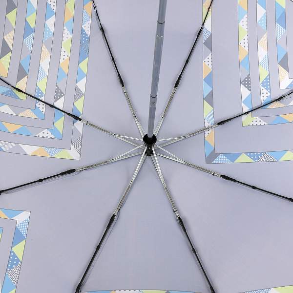 UFLR0020-3 Зонт жен. Fabretti, облегченный автомат, 3 сложения, 'эпонж Fabretti, Артикул: UFLR0020-3 фото №1