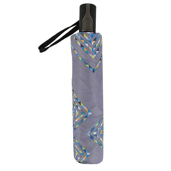 UFLR0020-3 Зонт жен. Fabretti, облегченный автомат, 3 сложения, 'эпонж Fabretti, Артикул: UFLR0020-3 фото №1