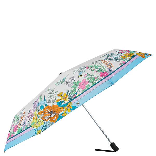 UFLR0023-9 Зонт жен. Fabretti, облегченный автомат, 3 сложения, 'эпонж Fabretti, Артикул: UFLR0023-9 фото №1