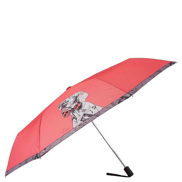 UFLR0025-6 Зонт жен. Fabretti, облегченный автомат, 3 сложения, 'эпонж Fabretti, Артикул: UFLR0025-6 фото №1