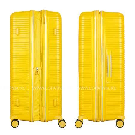 комплект чемоданов жёлтый verage gm19006w 19/24/28 yellow Verage
