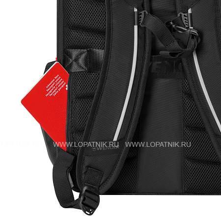 рюкзак wenger xe extent 17", черный, переработанный пэт/полиэстер, 35х24х50 см, 37 л. 612741 Wenger