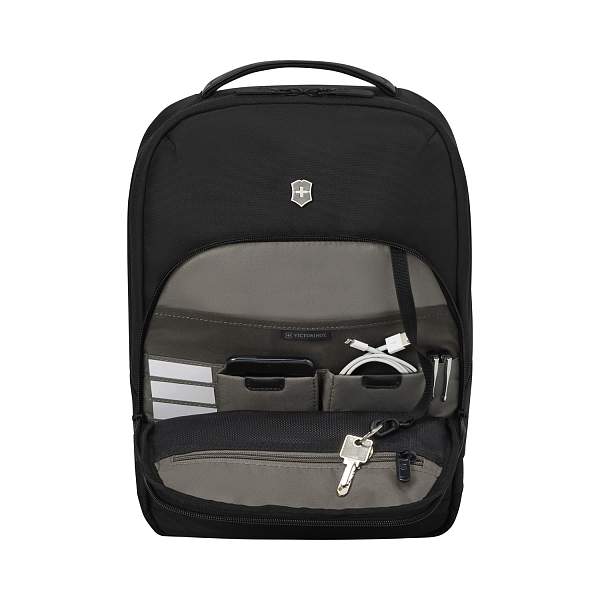 Рюкзак VICTORINOX Altmont Professional City Laptop 14'', чёрный, полиэфирная ткань, 27x15x40 см,14 л 612253 Victorinox, Артикул: 612253 фото №1