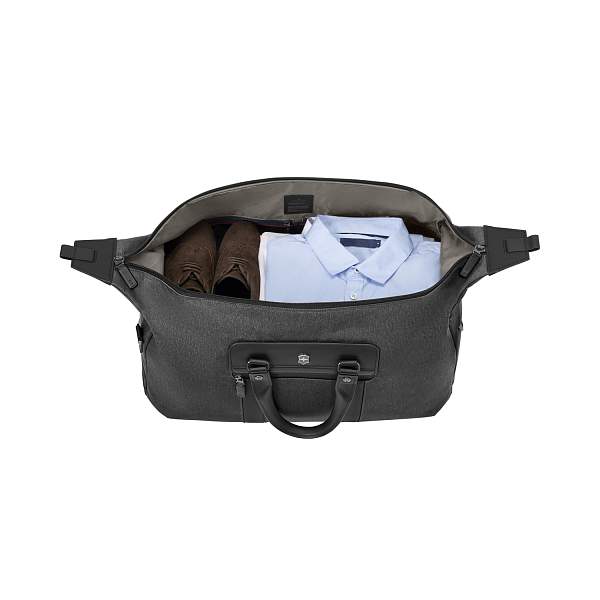 Дорожная сумка VICTORINOX Architecture Urban 2 Weekender, серый, полиэстер/кожа, 24x56x30 см, 45 л 612667 Victorinox, Артикул: 612667 фото №1