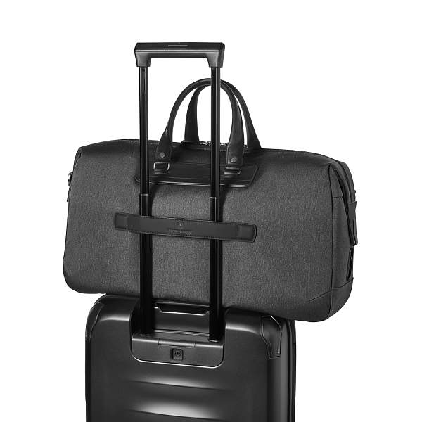 Дорожная сумка VICTORINOX Architecture Urban 2 Weekender, серый, полиэстер/кожа, 24x56x30 см, 45 л 612667 Victorinox, Артикул: 612667 фото №1