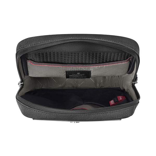 Сумка через плечо VICTORINOX Architecture Urban 2 Crossbody Bag,серый, полиэстер/кожа, 9x22x28 см,6л 612668 Victorinox, Артикул: 612668 фото №1