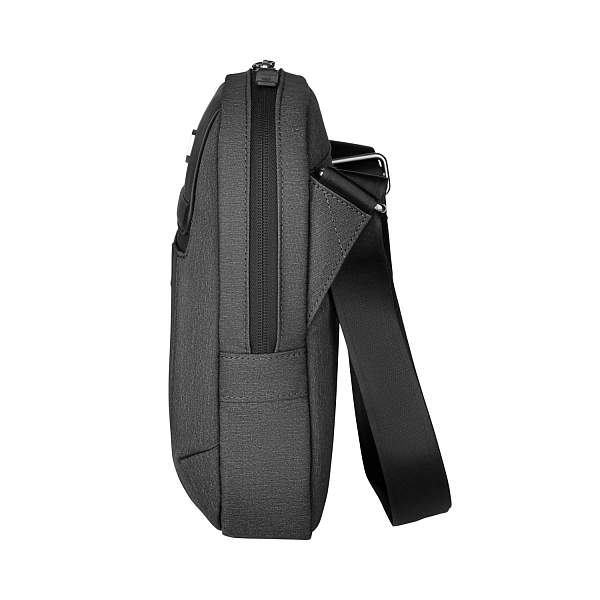 Сумка через плечо VICTORINOX Architecture Urban 2 Crossbody Bag,серый, полиэстер/кожа, 9x22x28 см,6л 612668 Victorinox, Артикул: 612668 фото №1
