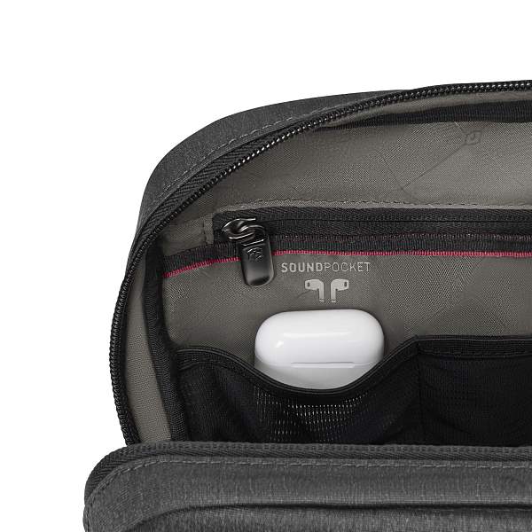 Сумка через плечо VICTORINOX Architecture Urban 2 Crossbody Bag,серый, полиэстер/кожа, 9x22x28 см,6л 612668 Victorinox, Артикул: 612668 фото №1