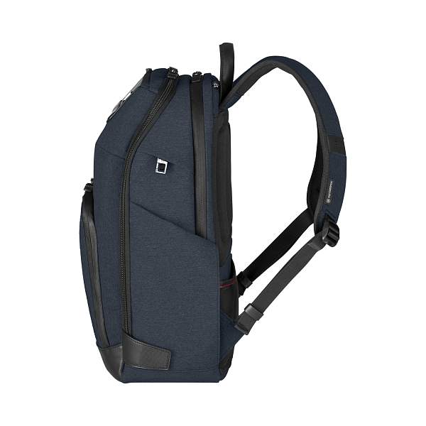 Рюкзак VICTORINOX Architecture Urban 2 Deluxe Backpack 15”, синий, полиэстер/кожа, 31x23x46 см, 23 л 612669 Victorinox, Артикул: 612669 фото №1