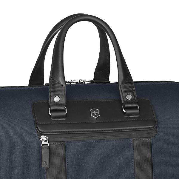 Дорожная сумка VICTORINOX Architecture Urban 2 Weekender, синий, полиэстер/кожа, 24x56x30 см, 45 л 612674 Victorinox, Артикул: 612674 фото №1
