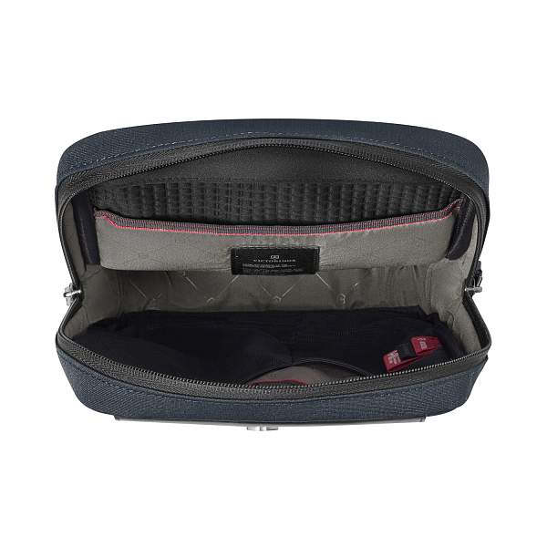 Сумка через плечо VICTORINOX Architecture Urban 2 Crossbody Bag,синий, полиэстер/кожа, 9x22x28 см,6л 612675 Victorinox, Артикул: 612675 фото №1