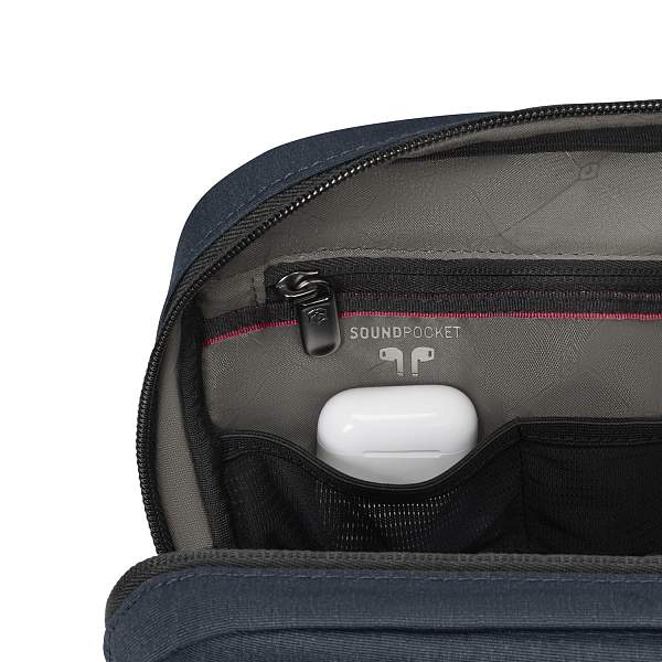 Сумка через плечо VICTORINOX Architecture Urban 2 Crossbody Bag,синий, полиэстер/кожа, 9x22x28 см,6л 612675 Victorinox, Артикул: 612675 фото №1