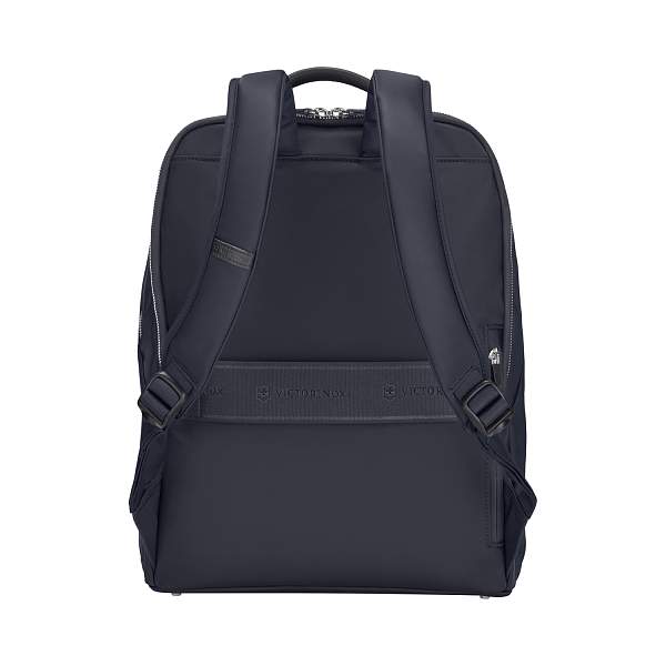 Рюкзак VICTORINOX Victoria Signature Deluxe Backpack, синий, нейлон/кожа, 32x18x39 см 612202 Victorinox, Артикул: 612202 фото №1