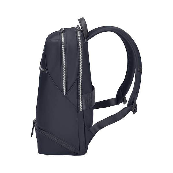 Рюкзак VICTORINOX Victoria Signature Deluxe Backpack, синий, нейлон/кожа, 32x18x39 см 612202 Victorinox, Артикул: 612202 фото №1