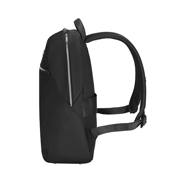Рюкзак VICTORINOX Victoria Signature Compact Backpack, черный, нейлон/кожа, 30x16x38 см 612203 Victorinox, Артикул: 612203 фото №1
