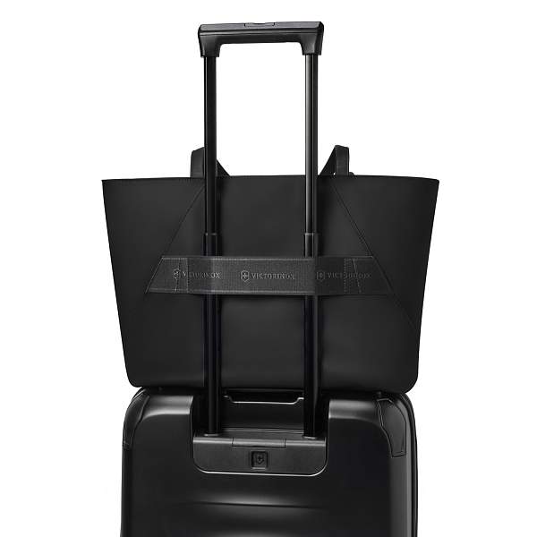 Сумка VICTORINOX Victoria Signature Tote, черная, нейлон/кожа, 51x15x30 см, 19 л 612205 Victorinox, Артикул: 612205 фото №1