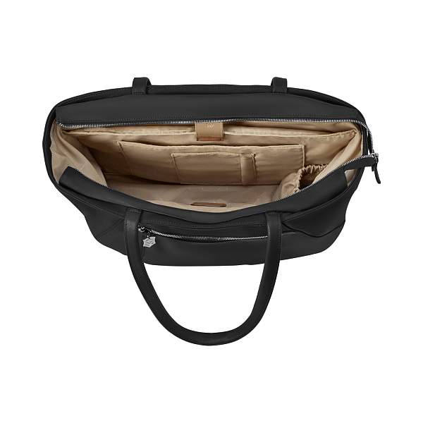 Сумка VICTORINOX Victoria Signature Tote, черная, нейлон/кожа, 51x15x30 см, 19 л 612205 Victorinox, Артикул: 612205 фото №1