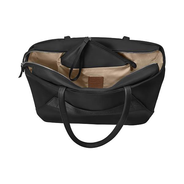 Сумка VICTORINOX Victoria Signature Tote, черная, нейлон/кожа, 51x15x30 см, 19 л 612205 Victorinox, Артикул: 612205 фото №1