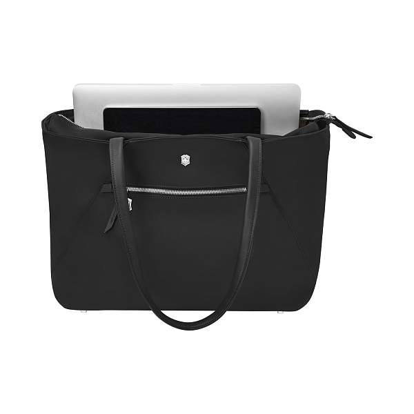 Сумка VICTORINOX Victoria Signature Tote, черная, нейлон/кожа, 51x15x30 см, 19 л 612205 Victorinox, Артикул: 612205 фото №1