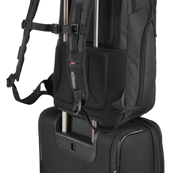 Рюкзак VICTORINOX Altmont Original Vertical-Zip Backpack, чёрный, 100% полиэстер, 33x23x47 см, 24 л 606730 Victorinox, Артикул: 606730 фото №1