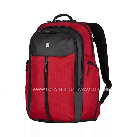 рюкзак victorinox altmont original vertical-zip backpack, красный, 100% полиэстер, 33x23x47 см, 24 л 606732 Victorinox