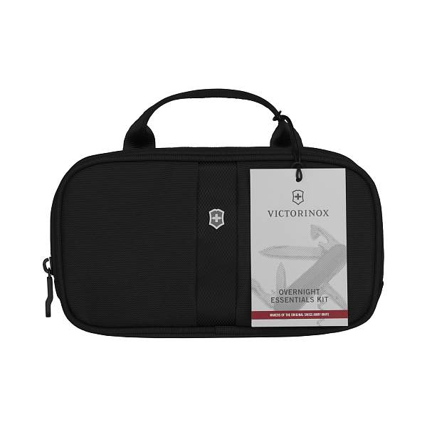 Несессер VICTORINOX TA 5.0 Overnight Essentials Kit, чёрный, нейлон, 23x4x13 см 610600 Victorinox, Артикул: 610600 фото №1