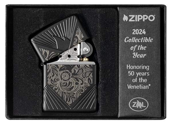 Зажигалка ZIPPO Armor® с покрытием Black Matte, латунь/сталь, чёрная, матовая, 38x13x57 мм 46025 Zippo, Артикул: 46025 фото №1