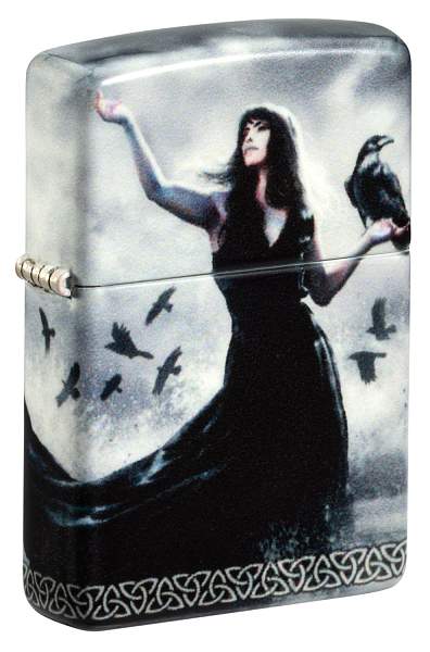 Зажигалка ZIPPO Mazzi® с покрытием 540 Matte, латунь/сталь, белая, 38x13x57 мм 48969 Zippo, Артикул: 48969 фото №1