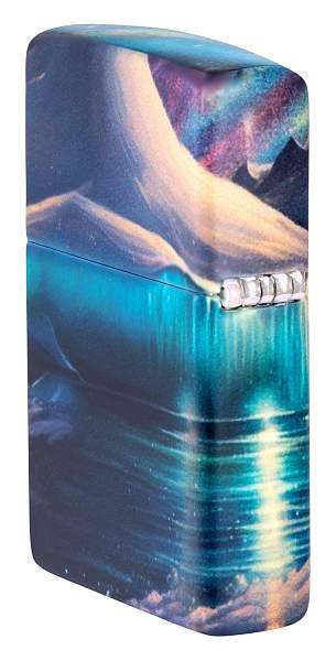 Зажигалка ZIPPO Penguin с покрытием Glow In The Dark Green, латунь/сталь, разноцветная, 38x13x57 мм 46014 Zippo, Артикул: 46014 фото №1